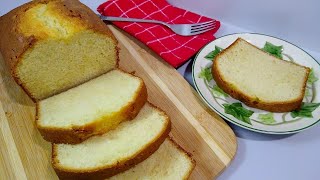 Sour Cream Pound Cake Recipe  No Mixer Needed [upl. by Claudette]