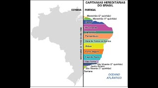 AS CAPITANIAS HEREDITÁRIAS [upl. by Nodnek]