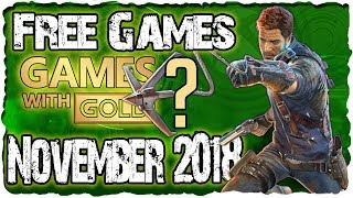 XBOX Games with Gold November 2018 Predictions  XBOX November 2018 Lineup [upl. by Ackerley658]