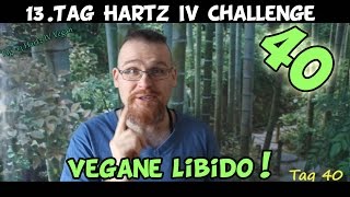 Tag 40 vegan Tag 13 der Hartz IV Challenge Libido amp andere Effekte [upl. by Scoville732]