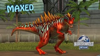 METRIACANTHOSAURUS MAXED ll Jurassic World The Game ll [upl. by Ainud939]