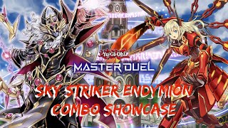 Subscriber Replay Sky Striker Endymion Combo Showcase  YuGiOh Master Duel [upl. by Rusert]