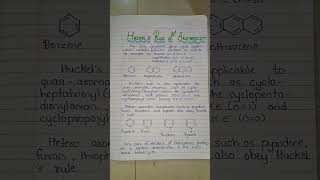 Huckel rule of aromaticity ytshorts chemistry viral latestvideo [upl. by Ardeha]