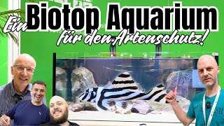 Ein Aquarium im Zeichen des Artenschutzes  Von Biologen geplant von Aquascaper eingerichtet  L46 [upl. by Ahcsap933]