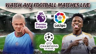 Top 5 secret websites to watch live football matches amp highlights for free🤫  Keep it secret [upl. by Iztim]