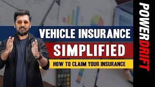 Simplified Vehicle Insurance  How to claim your vehicle insurance  Explained  PowerDrift [upl. by Adnara]