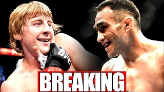 NEW Paddy Pimblett vs Tony Ferguson OFFICIAL for UFC 296but why [upl. by Ana191]