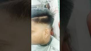 slope haircut youtubeshorts haricut hairstyle hariommensparlor menssalon [upl. by Daitzman938]