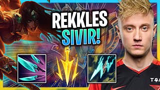 REKKLES PLAYS HIS ICONIC SIVIR IN KOREA SOLOQ  T1 Rekkles Plays Sivir ADC vs Jhin Season 2023 [upl. by Latsyrcal]