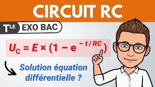 Circuit RC ✅ Solution équation différentielle 🎯 BAC Physique  Chimie  Terminale spé [upl. by Dasa]