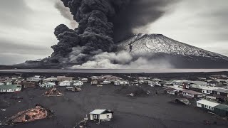 Shiveluch Volcano Massive Eruption in Russia Kamchatka was covered with a thick layer of ash [upl. by Nilekcaj]