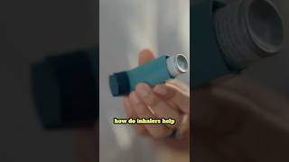 How inhalers help with asthma amp other lung conditions inhaler asthma copd lungs lungdamage [upl. by Merlina]