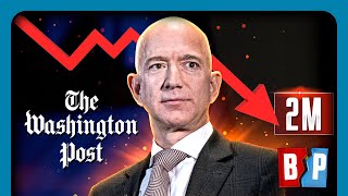 Bezos PANICS After 200000 CANCEL WAPO Sub [upl. by Nnyled]