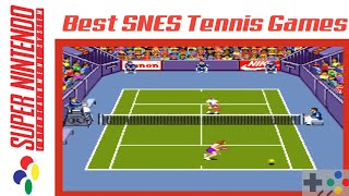 Top 10 Tennis Games on Snes [upl. by Ayanet]