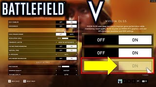 Battlefield 5 DLSS grayed out  How to ENABLE it easy fix [upl. by Harilda541]