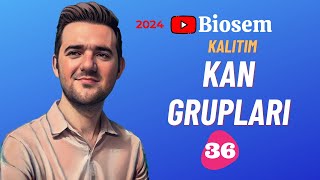 Kan Grupları  39 Günde TYT Biyoloji Kampı36  10 Sınıf Biyoloji Kampı9  2024 [upl. by Legim]