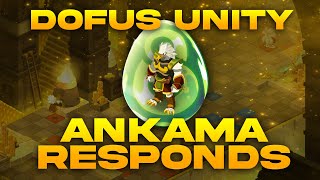 ANKAMA RESPONSE ON UNITY BETA amp FIRST IMPRESSIONS [upl. by Eeralih]