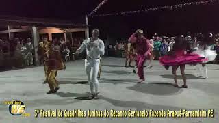 3º Festival de Quadrilhas Juninas do Recanto Sertanejo 2019 Fazenda ArapuáParnamirim Pernambuco [upl. by Nicolau]