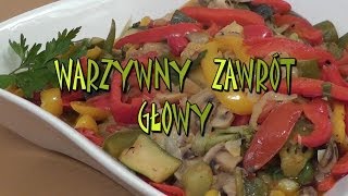 Leczo  warzywny zwrót głowy  Smakkujawpl HD [upl. by Joash737]