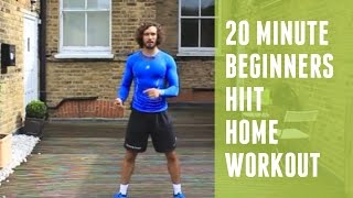 HIIT Home Workout for beginners [upl. by Krystin]