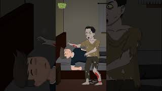 Sleep And Hit funny animation horrorstories horror cartoon comedy [upl. by Cooe]