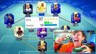 197 RATED  HIGHEST RATED FUT DRAFT EVER CHALLENGE FIFA 19 [upl. by Eelram261]