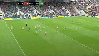 SHANE KINGSTON GOAL AFTER 15 SECONDS  CORK V LIMERICK  2022 MUNSTER HURLING CHAMPIONSHIP [upl. by Hsotnas]