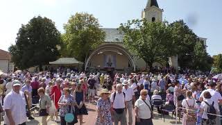 Púť k Matke Božej  Nitra Kalvária  18082024  1000 [upl. by Rednazxela688]