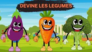 🎉 quotCEST AMUSANT  DEVINE LES LEGUMES🍆🥕🥦  QUI SUISJE  JEU AMUSANT POUR ENFANTS quot 🎉 [upl. by Dermott]