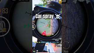 Car spray pubg pubgmobile bgmi ytshorts mrvermayt [upl. by Fiel]