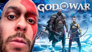 MI PRIMERA VEZ EN GOD OF WAR RAGNAROK muy loco  TheGrefg [upl. by Margetts641]