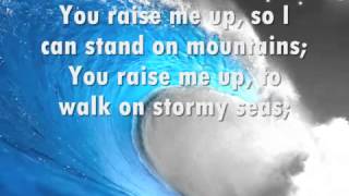 Josh Groban You Raise Me Up with lyrics [upl. by Zins473]