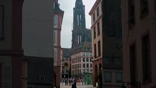 Strasbourg’s Notre Dame Cathedral Bells Ringing 🕍🇫🇷 [upl. by Tremain]