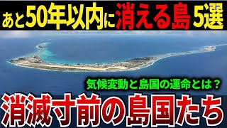 【ゆっくり解説】50年以内に消えると予想されている島5選。気候変動で沈みゆく島々の危機！ [upl. by Oflodur]