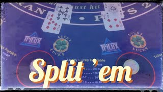 Split ´em Blackjack [upl. by Ern]