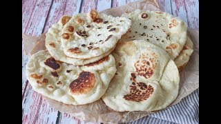 Hjemmelavet Naan  Opskrift På Naan Uden Gær [upl. by Meagan]