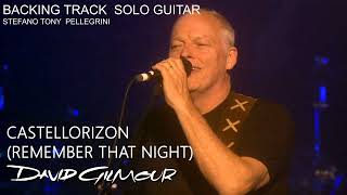 Castellorizon DAVID GILMOUR BACKING TRACK SOLO [upl. by Nehcterg]