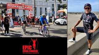 Mario Cipollini Claudio Chiappucci y récord de participantes en la Epic Gran Canaria [upl. by Nanreik]