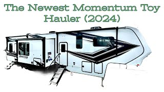 All New 2024 Toy Hauler Floor Plan from Grand Design RV  Momentum 414M [upl. by Zarah]