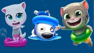 Talking Tom Pool  Dragon Mountain Walkthrough Level 230239  Cartoons Mee [upl. by Ayotl]