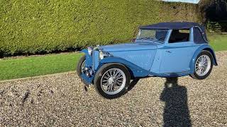 MG TA Tickford Very rare car in beautiful condition [upl. by Jaclin115]