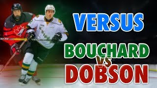 EVAN BOUCHARD VS NOAH DOBSON  2018 NHL DRAFT VERUS [upl. by Nyltiac]