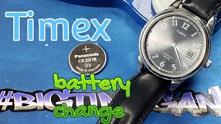 Timex Watch Battery Change Video  battery CR2016 [upl. by Melgar48]