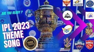 🔥 IPL 2023 PROMO SONG  IPL 2023 THEM SONG cricket ipltrophy [upl. by Mercedes]