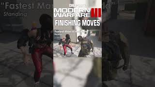 MW3 Finishing Moves mw3 warzone callofduty codwarzone modernwarfare3 blackops6 [upl. by Sirahc]