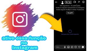 como ativar o modo temporário no Instagram [upl. by Nyleahs366]