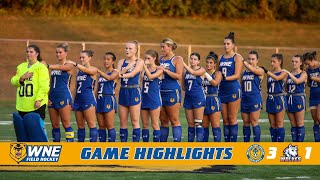 WNE Field Hockey vs Western Connecticut State University  942024 [upl. by Kenlay]