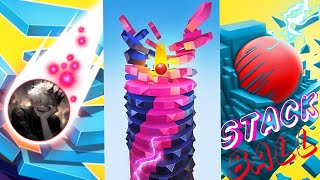 Stack Ball The Best Gameplay 01 [upl. by Adnil827]