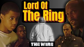 HBO The Wire Omar Marlo Stanfield Officer Walker Michael wear the ring Omar Little [upl. by Zelig]