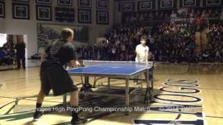 Ping Pong Championship Match Timpanogos High School [upl. by Campagna]